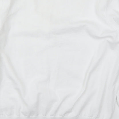 Womens UK Size L Dunnes White Pullover Jumper