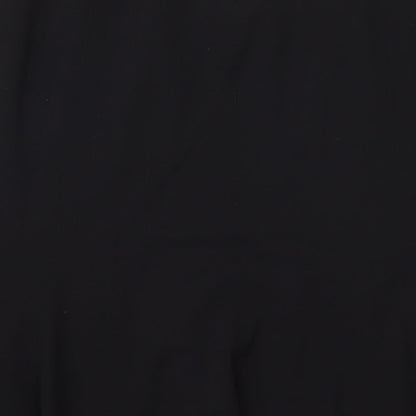 Artigiano Womens Black  Polyester Swing Skirt Size 22   Zip