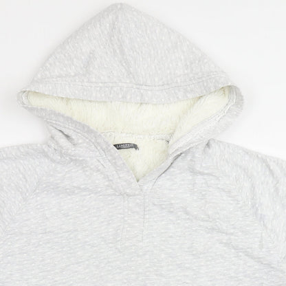Womens UK Size S Marks and Spencer Grey Cape Hoodie