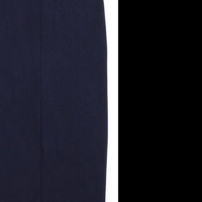 Boohoo Womens Blue  Polyester Bodycon  Size 8  Off the Shoulder