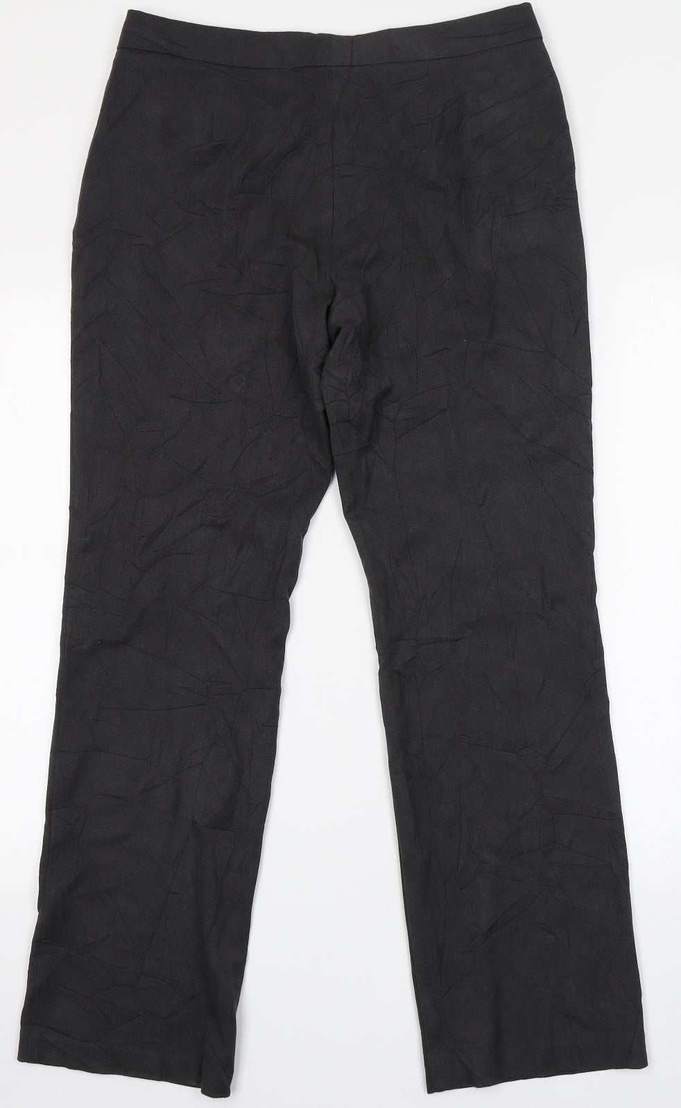 Womens UK Size 12 Marks and Spencer Regular Fit  Grey Trousers