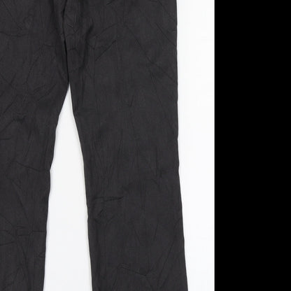 Womens UK Size 12 Marks and Spencer Regular Fit  Grey Trousers
