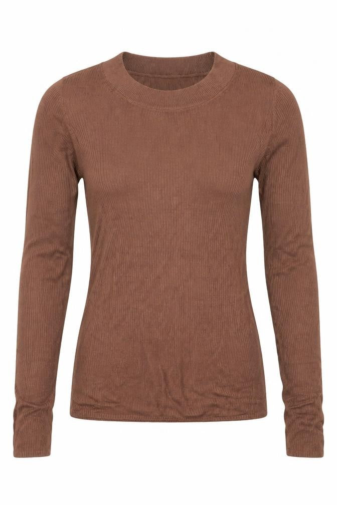 Womens UK Size S H&M Brown Pullover Jumper