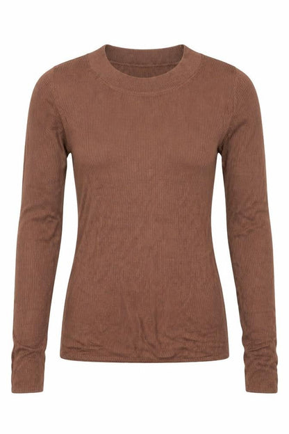 Womens UK Size S H&M Brown Pullover Jumper