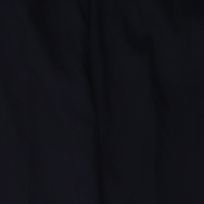 Womens UK Size 10 Preworn Regular Fit  Black Trousers