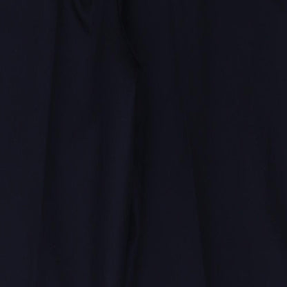 Womens UK Size 14 Papaya Regular Fit  Blue Trousers