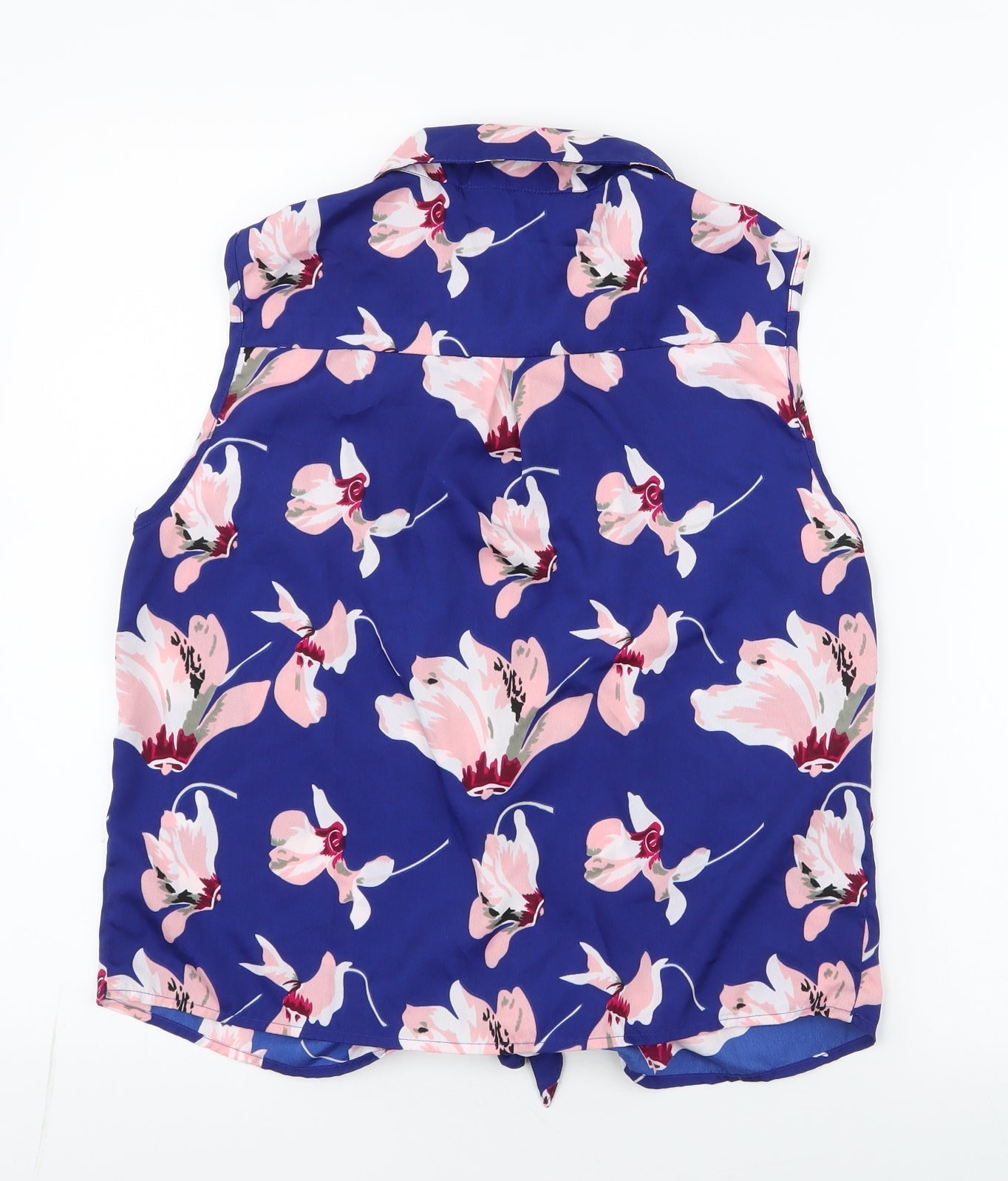 Womens UK Size M Brave Soul Blue Basic Blouse