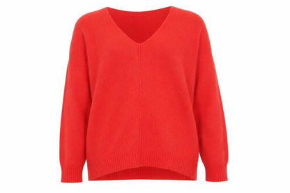 Womens UK Size M H&M Orange Pullover Jumper
