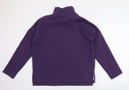 Womens UK Size 12 NEXT Purple Pullover Sweatshirt