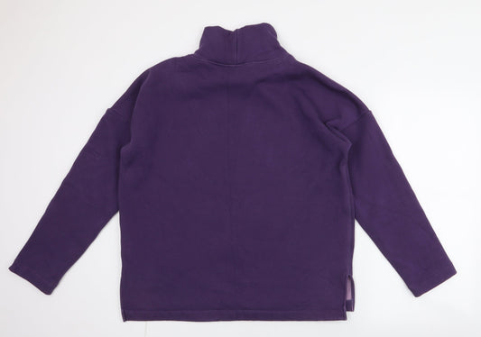Womens UK Size 12 NEXT Purple Pullover Sweatshirt