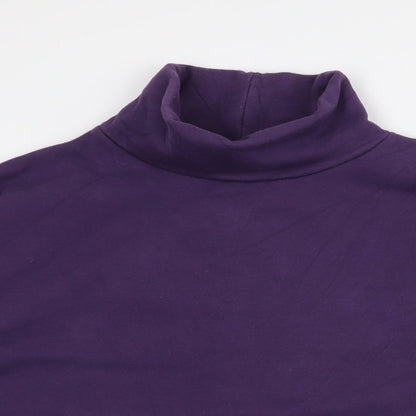 Womens UK Size 12 NEXT Purple Pullover Sweatshirt