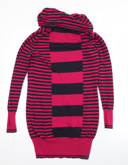 Womens UK Size 8 Per Una Pink Pullover Jumper