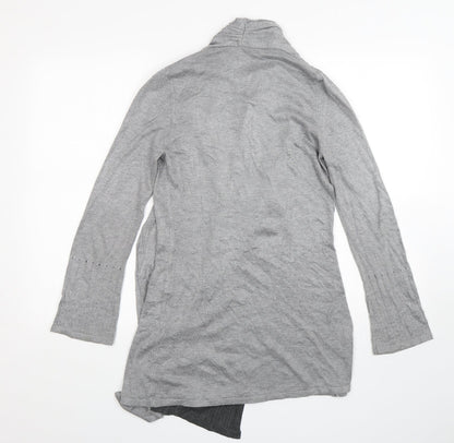Womens UK Size 8 Per Una Grey Cardigan Jumper