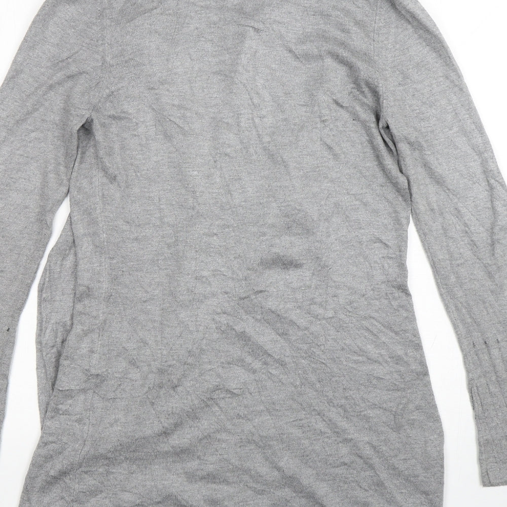 Womens UK Size 8 Per Una Grey Cardigan Jumper