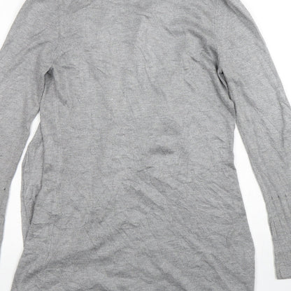 Womens UK Size 8 Per Una Grey Cardigan Jumper