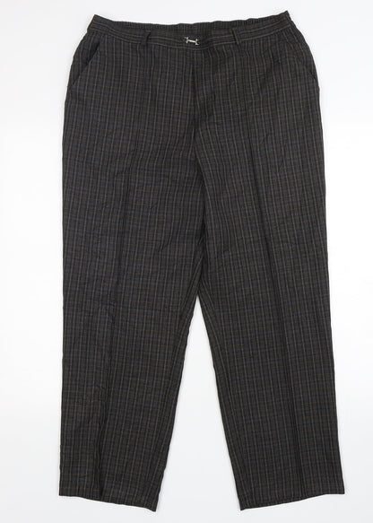 Womens UK Size 16 Marks and Spencer Regular Fit  Multicoloured Trousers
