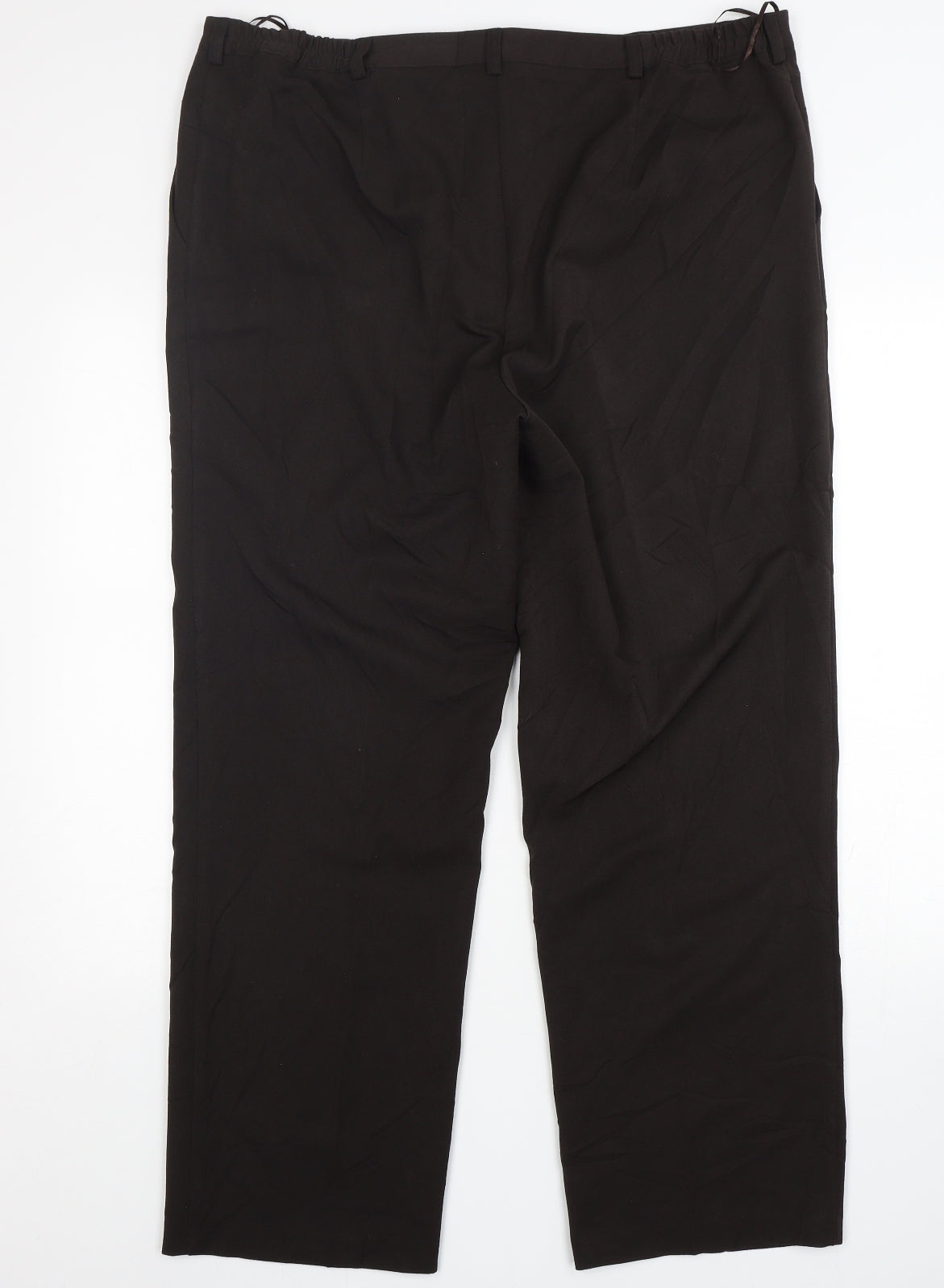 Womens UK Size 18 Annabelle Regular Fit  Brown Trousers