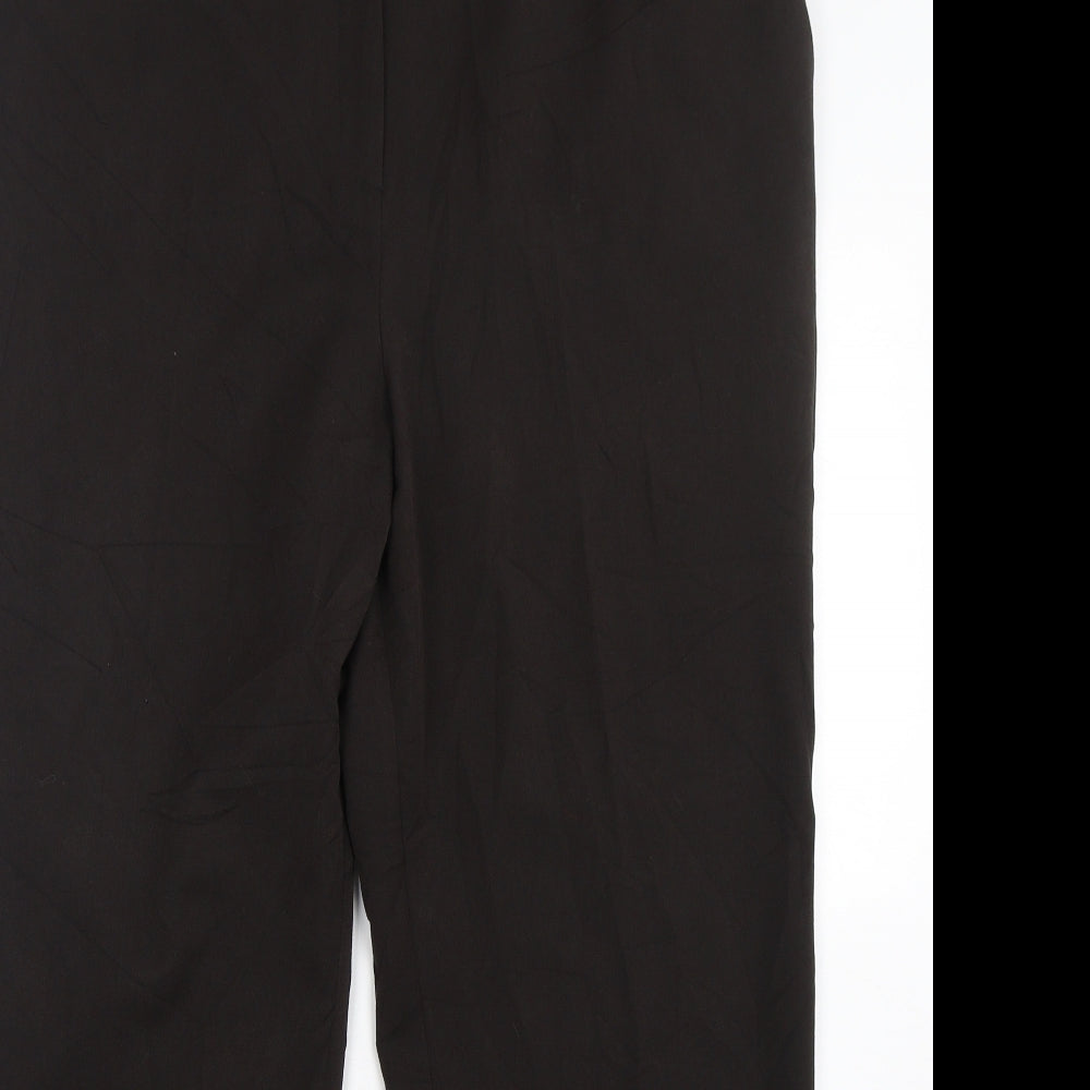 Womens UK Size 18 Annabelle Regular Fit  Brown Trousers