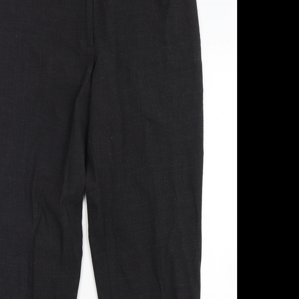 L.O.G.G Womens Grey  Polyester Trousers  Size 16 L30 in Regular Zip