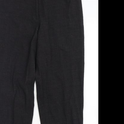 L.O.G.G Womens Grey  Polyester Trousers  Size 16 L30 in Regular Zip
