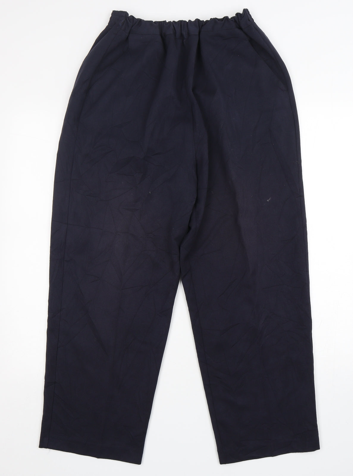Womens UK Size 34 in Preworn Regular Fit  Blue Trousers