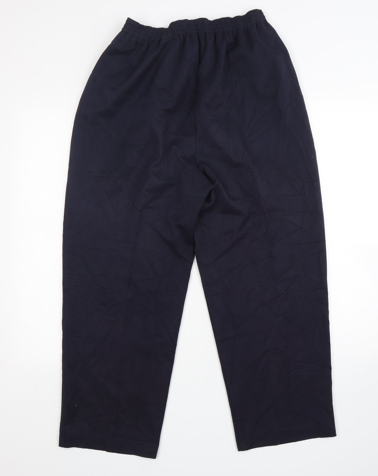 Womens UK Size 34 in Preworn Regular Fit  Blue Trousers
