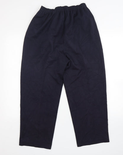 Womens UK Size 34 in Preworn Regular Fit  Blue Trousers