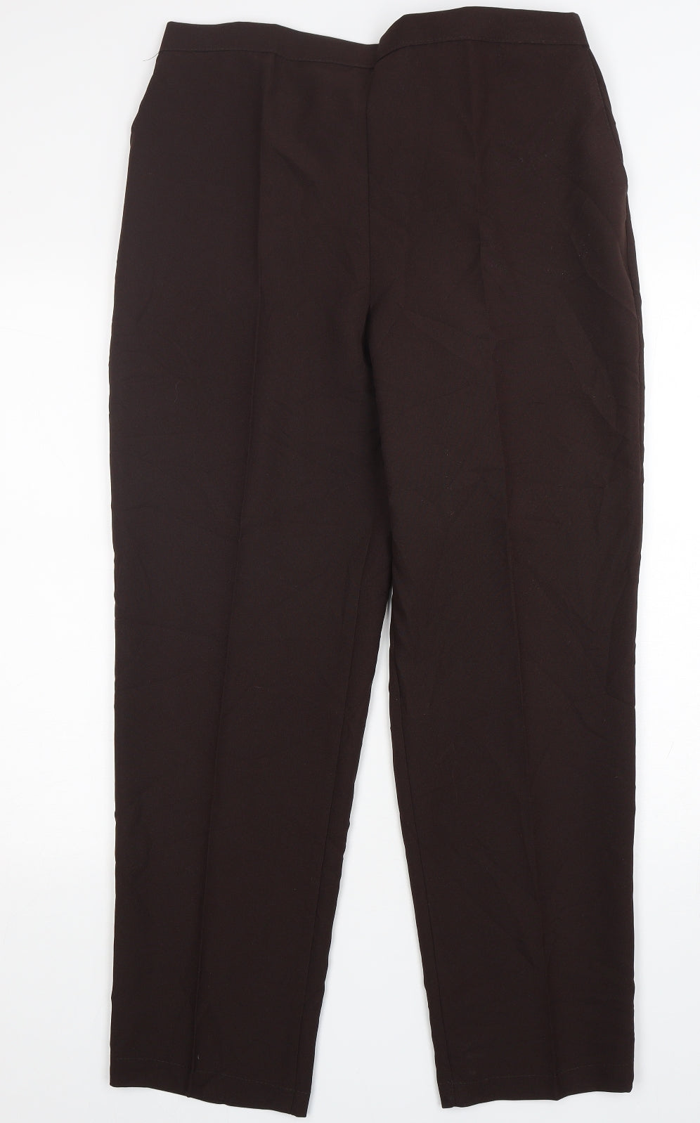 Womens UK Size 18 Emma Collection Regular Fit  Brown Trousers