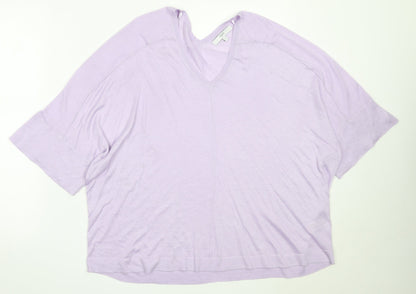 Womens UK Size L NEXT Purple Pullover Jumper