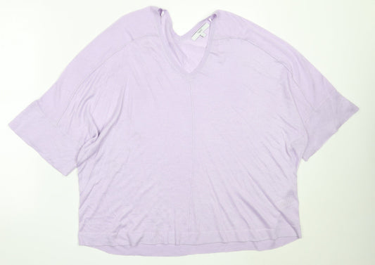 Womens UK Size L NEXT Purple Pullover Jumper
