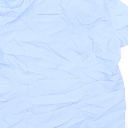 George Boys Blue  Polyester Basic Button-Up Size 8-9 Years Collared  - school