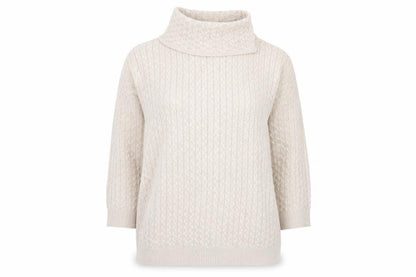 Womens UK Size S H&M Beige Pullover Jumper