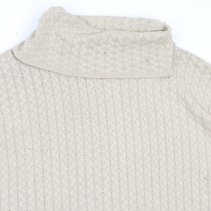 Womens UK Size S H&M Beige Pullover Jumper