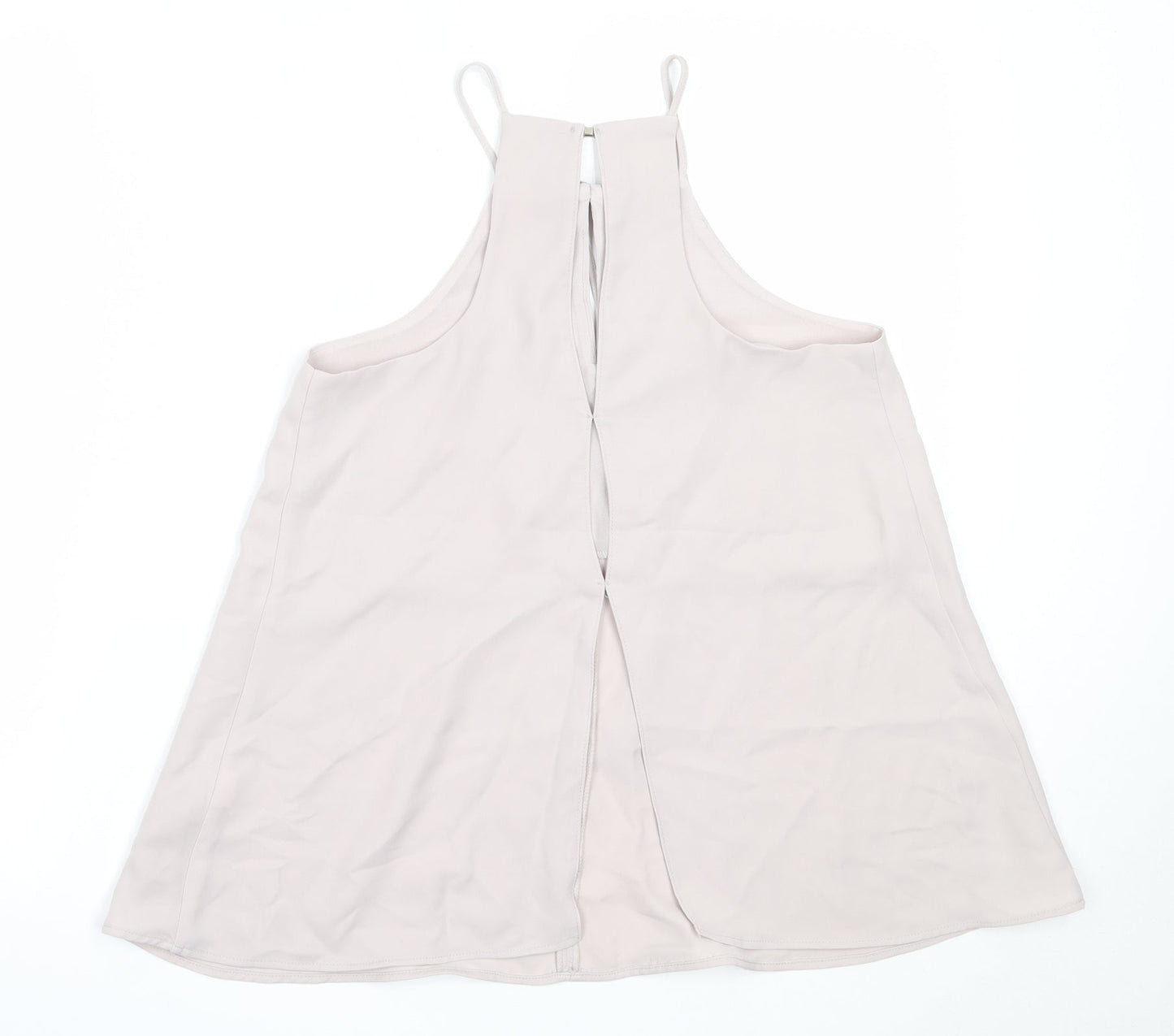 Womens UK Size 8 River Island Grey Camisole Blouse