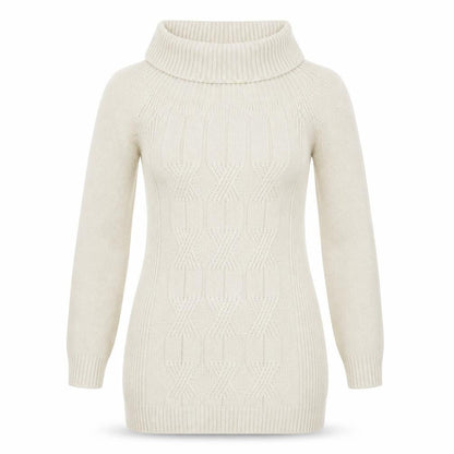 Womens UK Size S Preworn Beige Pullover Jumper