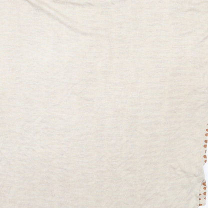 Womens UK Size M NEXT Beige Basic Blouse