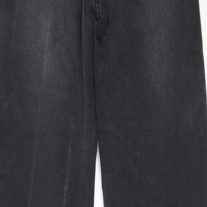 My Tina's Womens Black  Cotton Straight Jeans Size S L26.5 in Regular