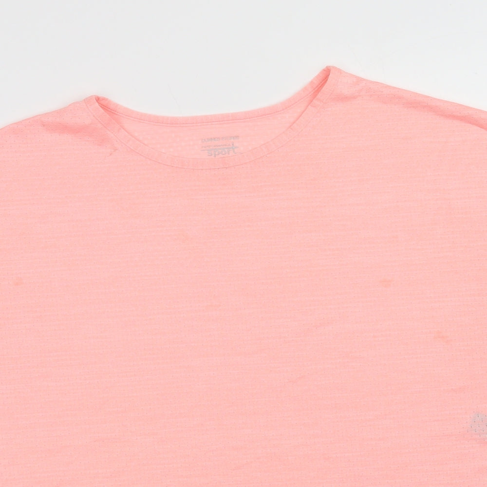 Womens UK Size M Dunnes Stores Pink  T-Shirt