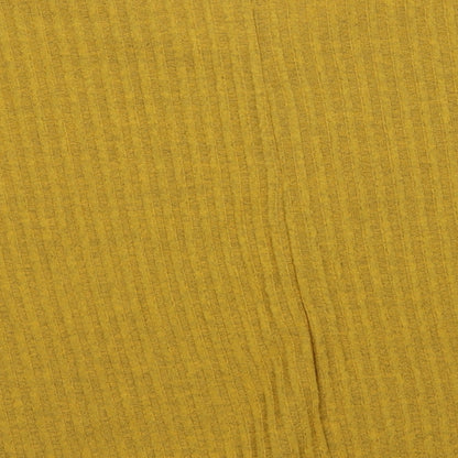Womens UK Size M New Look Yellow Pullover Jumper