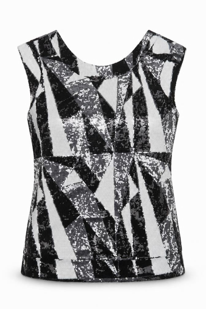 Womens UK Size 14 Julien Macdonald Black Basic Blouse