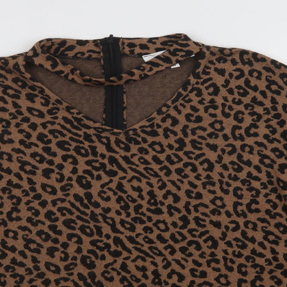 Womens UK Size 14 Gerard Brown Pullover Jumper