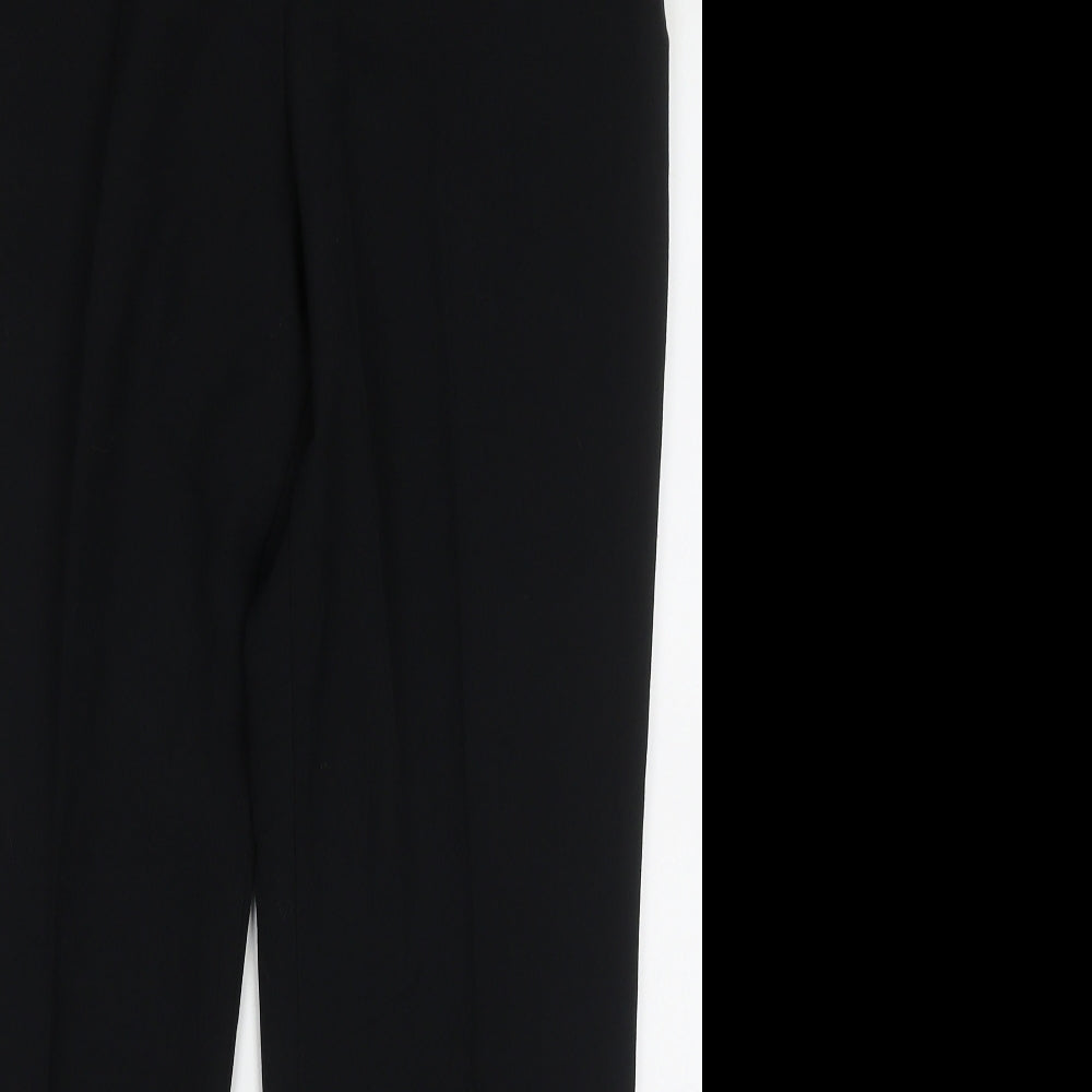 Womens UK Size 14 Marks and Spencer Regular Fit  Black Trousers