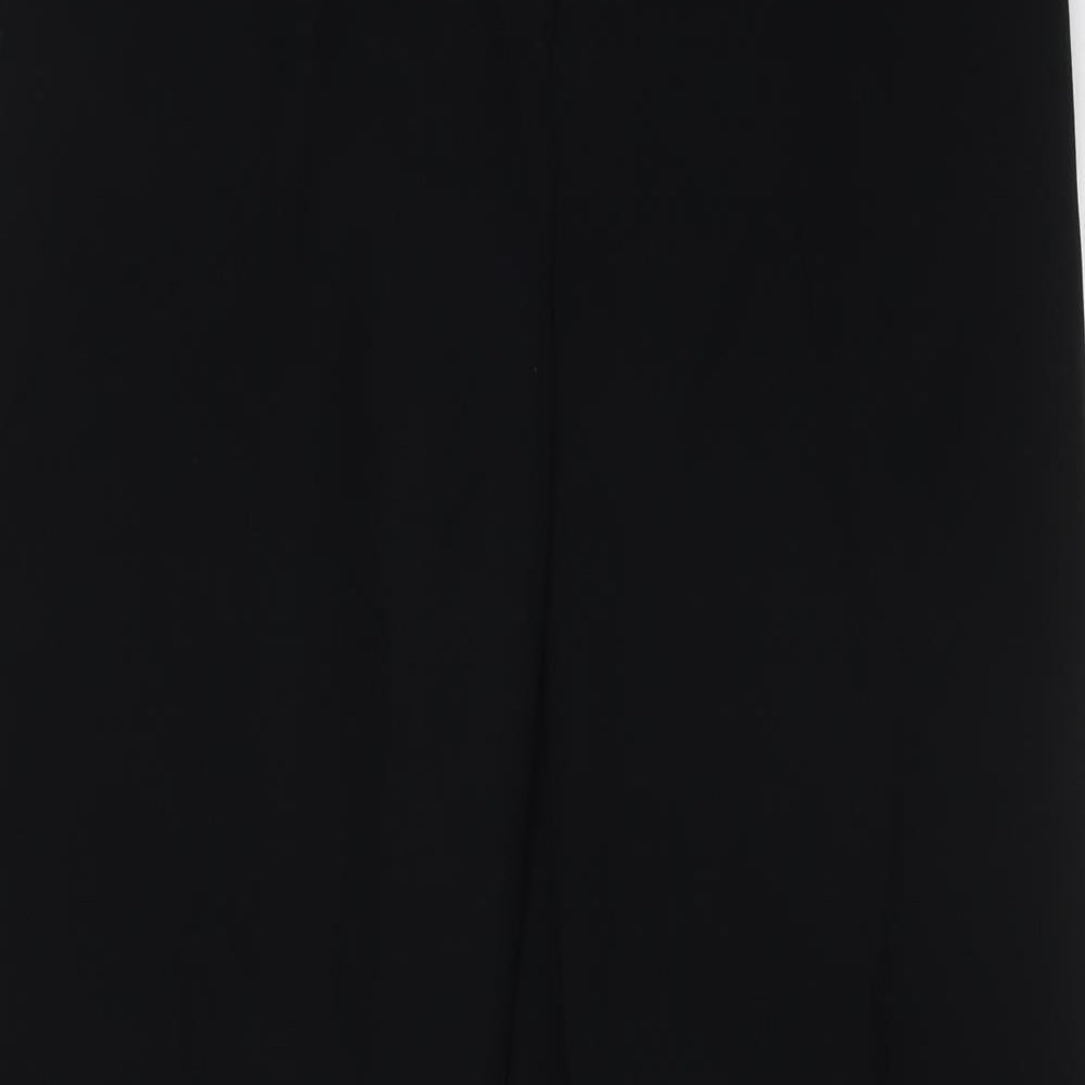 Womens UK Size 10 NEXT Regular Fit  Black Trousers