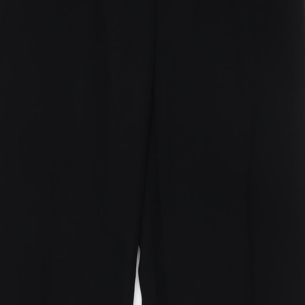 Womens UK Size 10 NEXT Regular Fit  Black Trousers