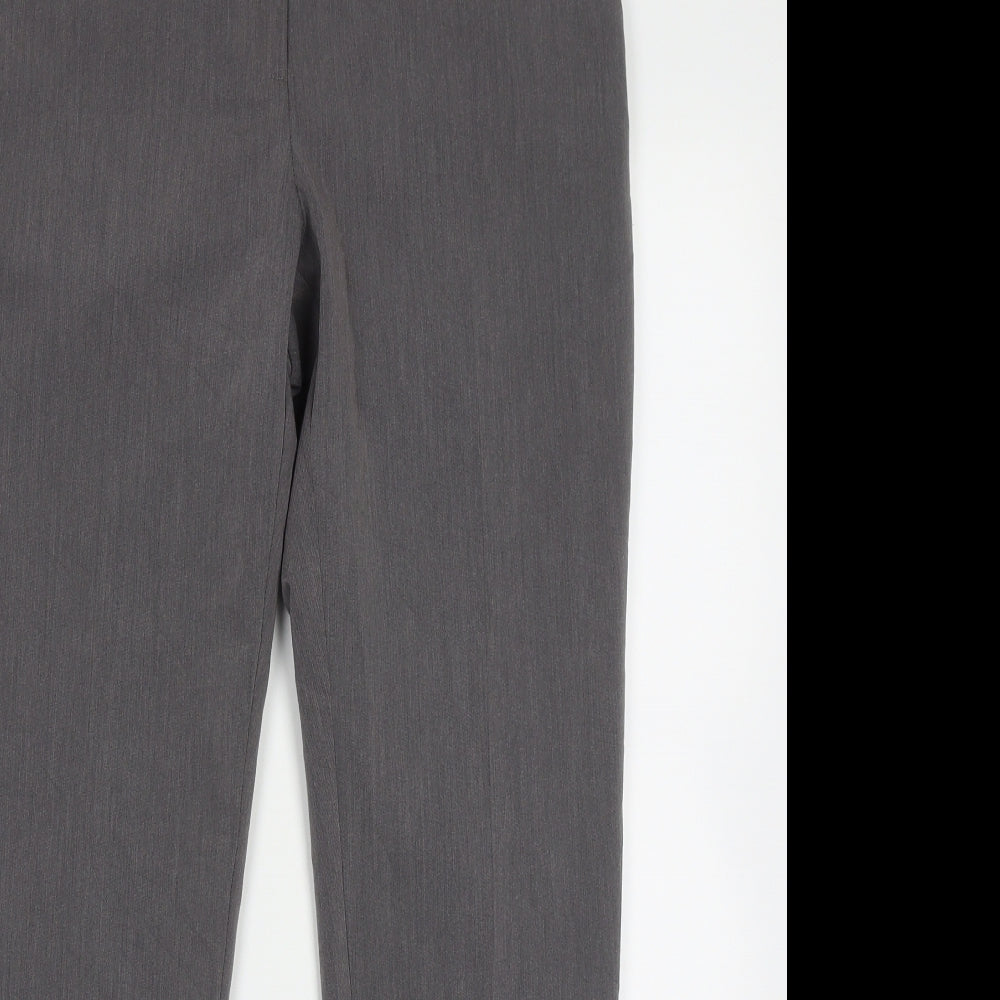 Womens UK Size 8 Dorothy Perkins Regular Fit  Grey Trousers
