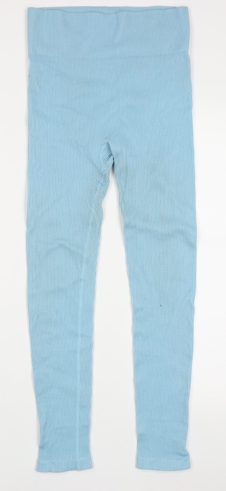 Womens UK Size M Dunnes Stores Regular Fit Capri Blue Trousers