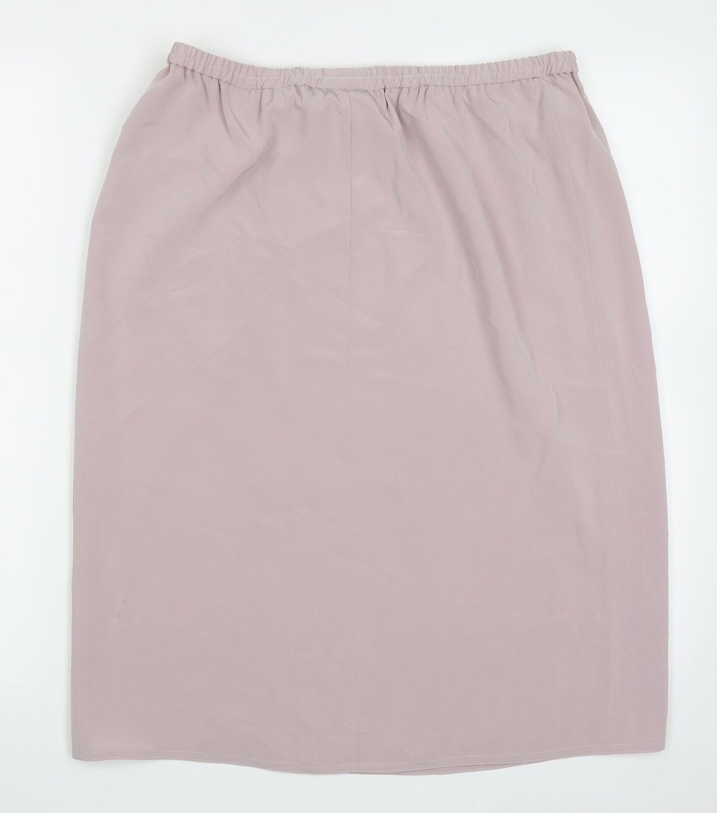 Frank Usher Womens Pink  Polyester A-Line Skirt Size 14