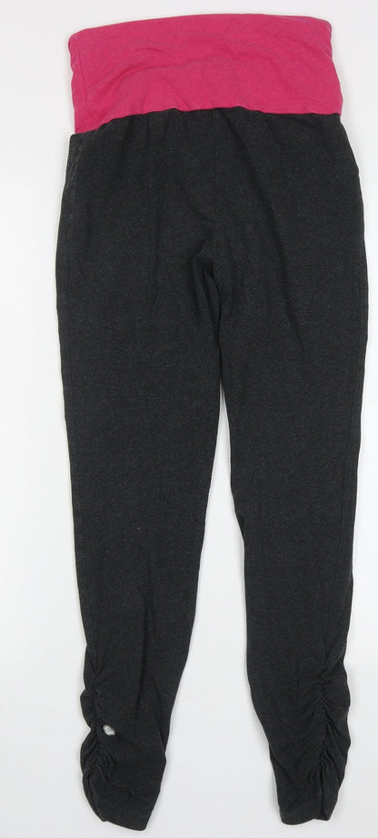 Womens UK Size 8 Preworn  Capri Grey Leggings