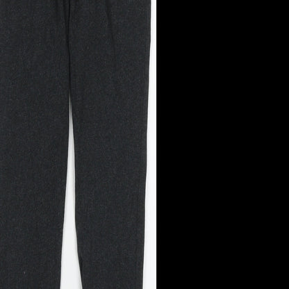 Womens UK Size 8 Preworn  Capri Grey Leggings
