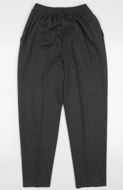 Womens UK Size 14 Marks and Spencer Regular Fit  Black Trousers